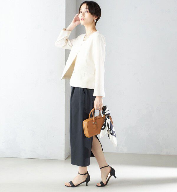 SHIPS for women「〈接触冷感/UVカット〉シャドー サッカー ジャケット（セットアップ対応）◇」|その他|