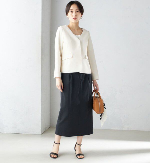 SHIPS for women「〈接触冷感/UVカット〉シャドー サッカー ジャケット（セットアップ対応）◇」|その他|