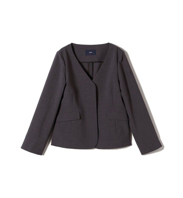 SHIPS for women「〈接触冷感/UVカット〉シャドー サッカー ジャケット（セットアップ対応）◇」|その他|