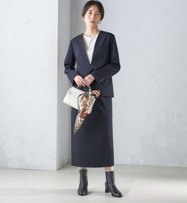 SHIPS for women「ストレッチ ツイル プルオーバー ジャケット(セットアップ対応)」|その他|
