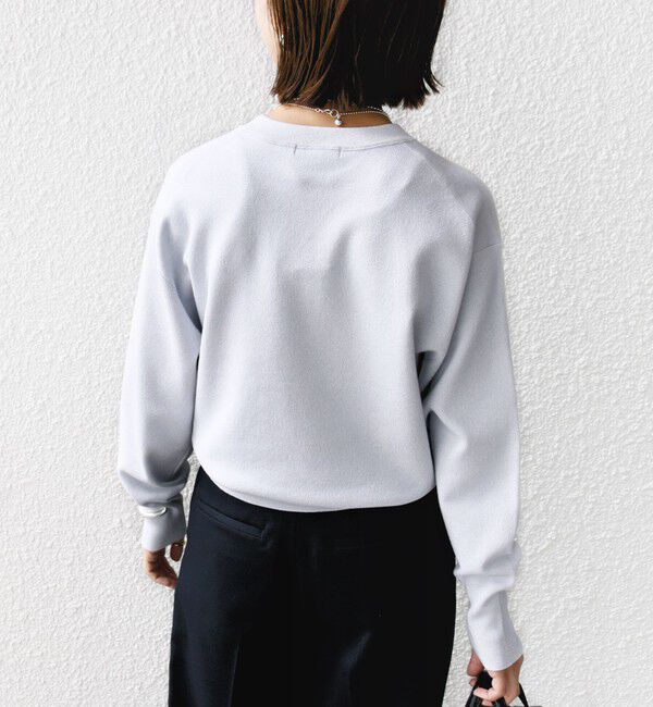 SHIPS for women「〈手洗い可能〉ラメ クルーネック ニット プルオーバー」|ニット・セーター|