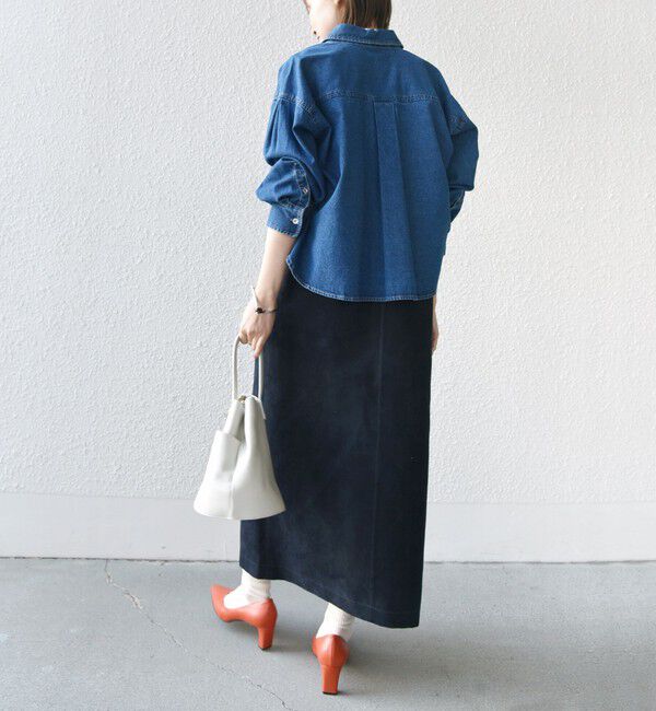 SHIPS for women「ポリエステルスエード 2WAY ワンピース」|ワンピース|