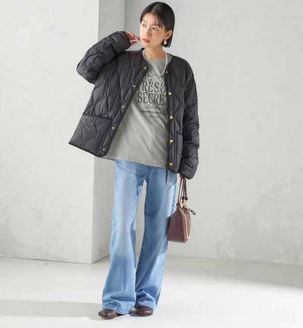 SHIPS for women「【SHIPS別注】TAION:〈手洗い可能〉リブ マルチ WAY ダウン ジャケット」|ダウン|