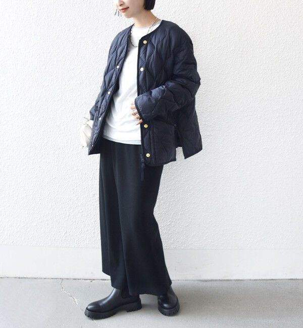 SHIPS for women「【SHIPS別注】TAION:〈手洗い可能〉リブ マルチ WAY ダウン ジャケット」|ダウン|