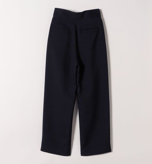 SHIPS any「SHIPS any:〈洗濯機可能〉ダブルクロス タック ストレート パンツ［NAVY BLUE］」|その他|