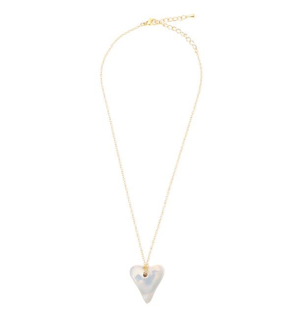 TOMORROWLAND GOODS「【別注】LEVENS HEART PENDANT ネックレス」|ネックレス|13 ライトグレー