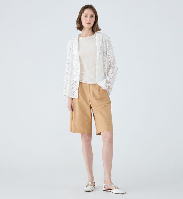 MACPHEE「コットンジョーゼット ハーフパンツ」|その他|
