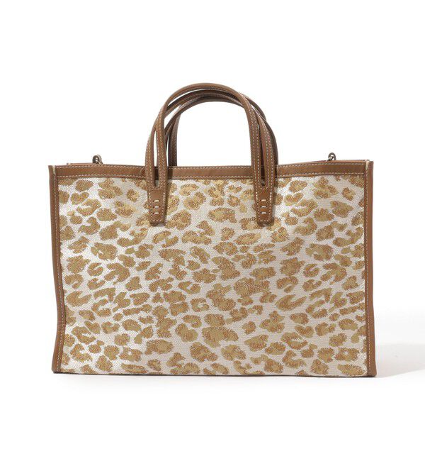 TOMORROWLAND GOODS「A VACATION BREAD M LEO バッグ」|トートバッグ|44 ベージュ系