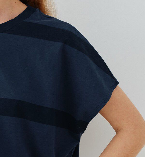 GALERIE VIE「ファインコットン ワイドクルーネックプルオーバー」|Tシャツ・カットソー|