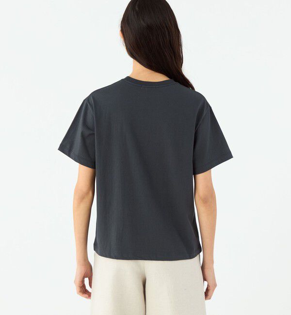 MACPHEE「コットンロゴプリント Tシャツ」|Tシャツ・カットソー|
