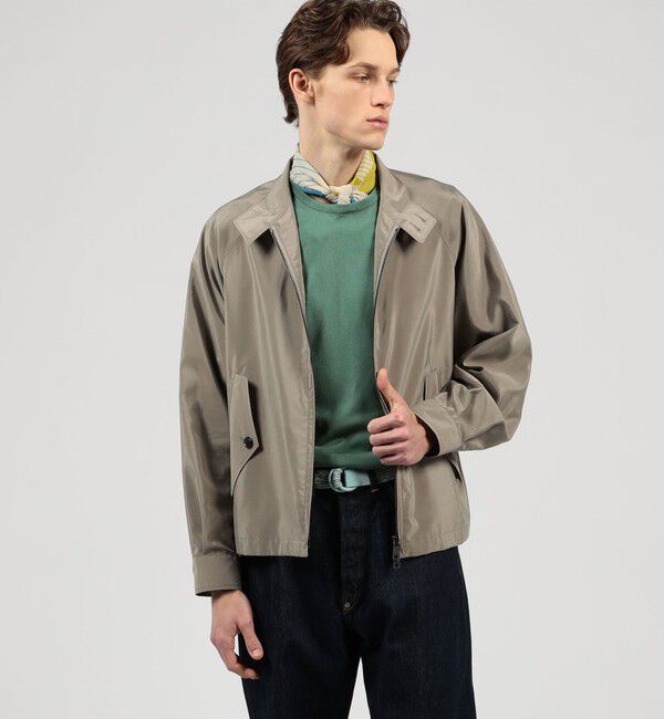 TOMORROWLAND MENS「【別注】BARACUTA シルクナイロンタフタ G4 ブルゾン」|ブルゾン・スタジャン|