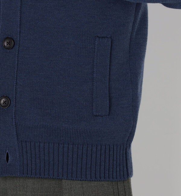 TOMORROWLAND MENS「TOMORROWLAND tricot メリノウール スタンドカラーニットカーディガン」|ニット・セーター|