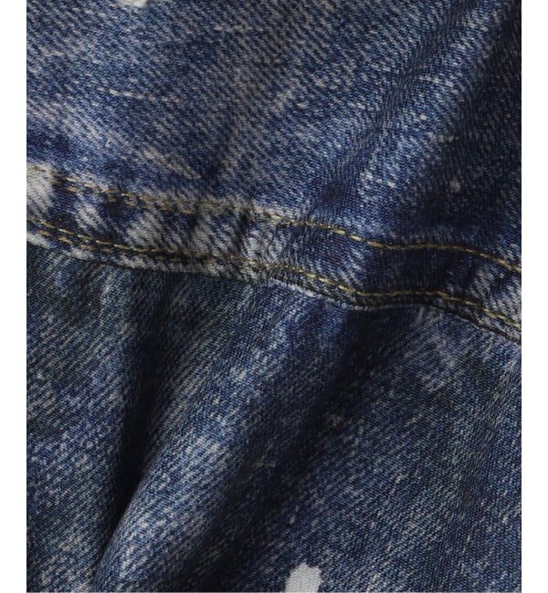 JOINT WORKS「eYe JUNYA WATANABE MAN &times; New Manual Wネーム 綿ナイロンツイル 転写プリント」|デニムジャケット|