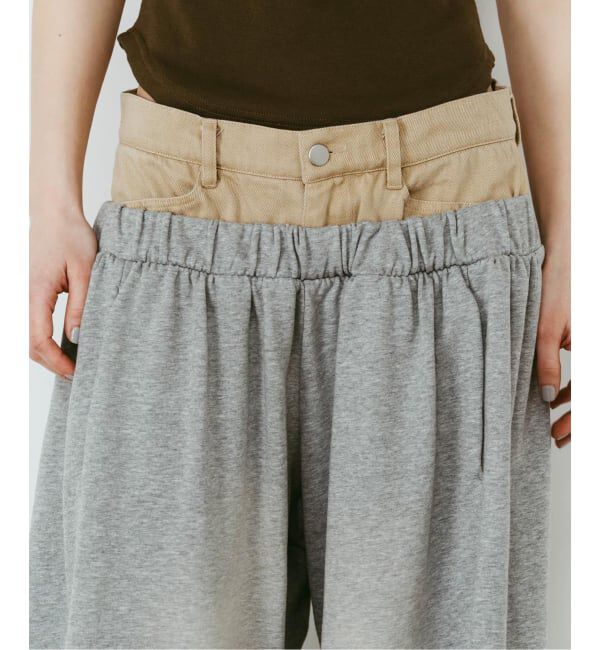 JOINT WORKS「Knuth Marf / クヌースマーフ double-layer sweatpants」|その他|