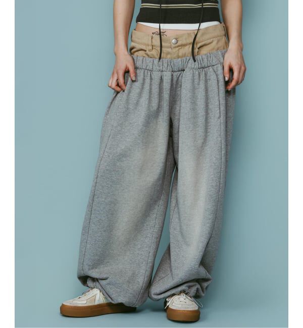 JOINT WORKS「Knuth Marf / クヌースマーフ double-layer sweatpants」|その他|
