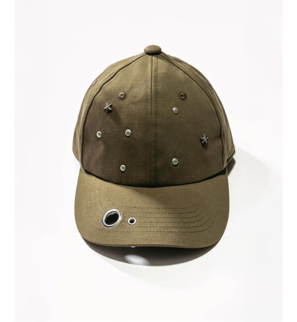 JOINT WORKS「Knuth Marf / クヌースマーフ studded cap」|キャップ・キャスケット|ブラウン