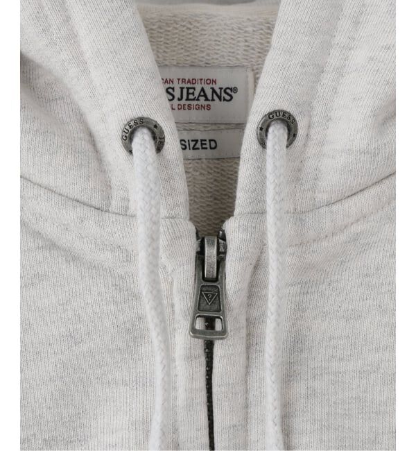 JOINT WORKS「GUESS JEANS / ゲス ジーンズ  OS FULL ZIP RHINESTONE」|パーカー|