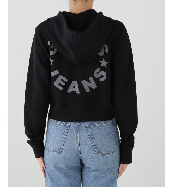 JOINT WORKS「GUESS JEANS / ゲス ジーンズ STAR PRINT WAFFLE HOODIE」|パーカー|