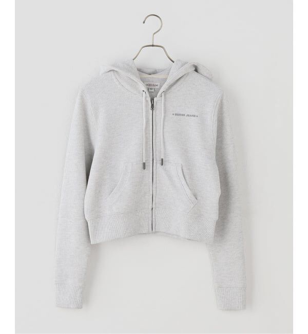 JOINT WORKS「GUESS JEANS / ゲス ジーンズ STAR PRINT WAFFLE HOODIE」|パーカー|グレーA