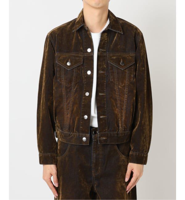 JOINT WORKS「NOCTO ARCHIVE/ノクト アーカイブ Flocky Denim Jacket」|デニムジャケット|