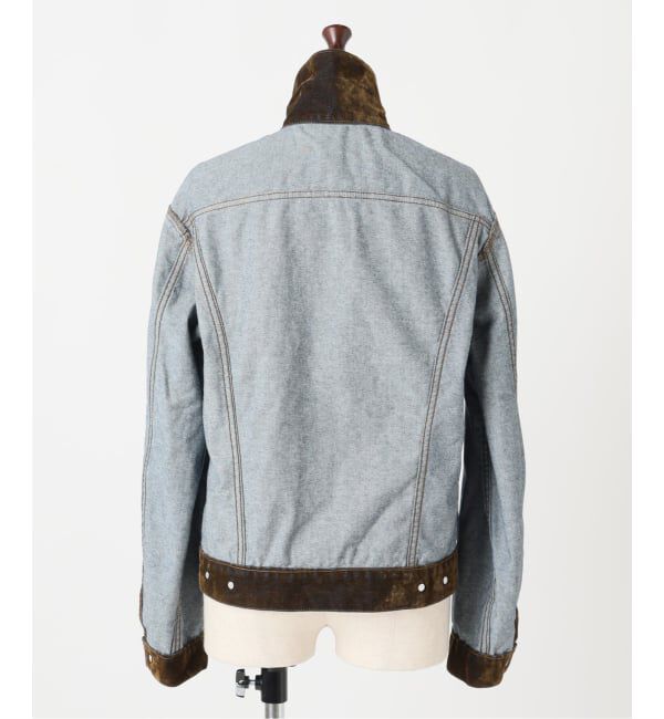 JOINT WORKS「NOCTO ARCHIVE/ノクト アーカイブ Flocky Denim Jacket」|デニムジャケット|