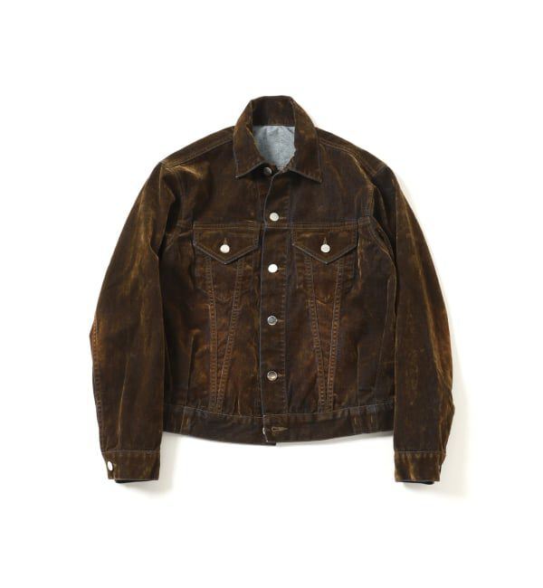 JOINT WORKS「NOCTO ARCHIVE/ノクト アーカイブ Flocky Denim Jacket」|デニムジャケット|