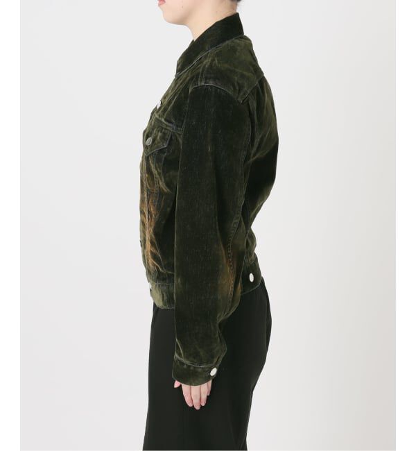 JOINT WORKS「NOCTO ARCHIVE/ノクト アーカイブ Flocky Denim Jacket」|デニムジャケット|