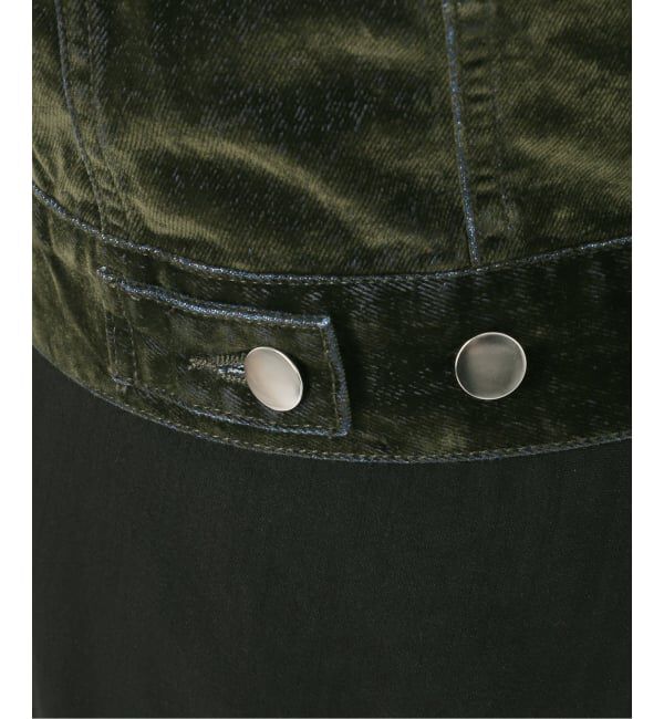 JOINT WORKS「NOCTO ARCHIVE/ノクト アーカイブ Flocky Denim Jacket」|デニムジャケット|