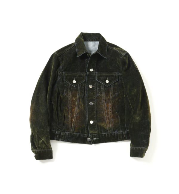 JOINT WORKS「NOCTO ARCHIVE/ノクト アーカイブ Flocky Denim Jacket」|デニムジャケット|