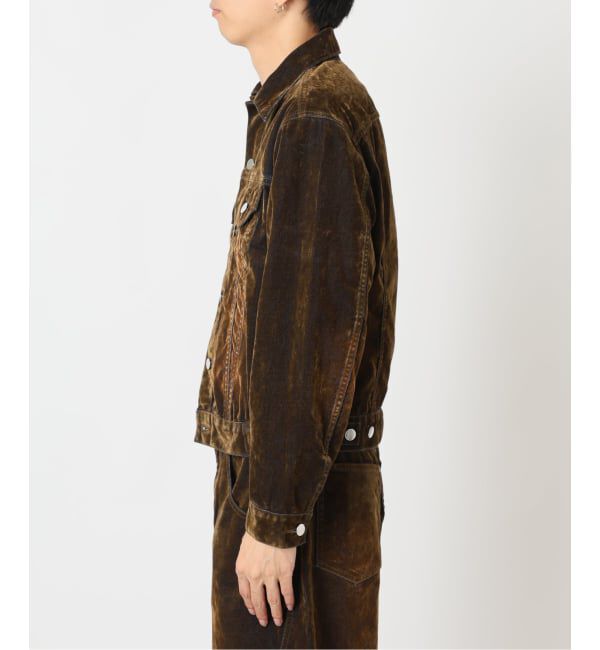 JOINT WORKS「NOCTO ARCHIVE/ノクト アーカイブ Flocky Denim Jacket」|デニムジャケット|