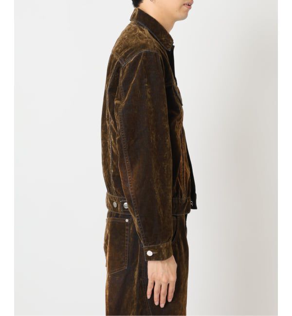 JOINT WORKS「NOCTO ARCHIVE/ノクト アーカイブ Flocky Denim Jacket」|デニムジャケット|
