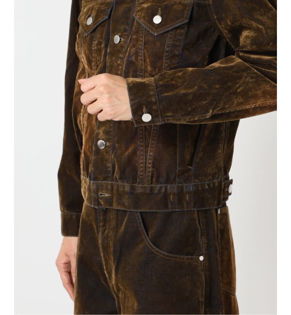 JOINT WORKS「NOCTO ARCHIVE/ノクト アーカイブ Flocky Denim Jacket」|デニムジャケット|