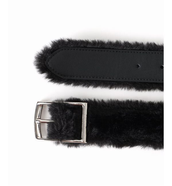JOINT WORKS「≪追加≫NOCTO ARCHIVE/ノクト アーカイブ  Faux Fur Belt」|ベルト|