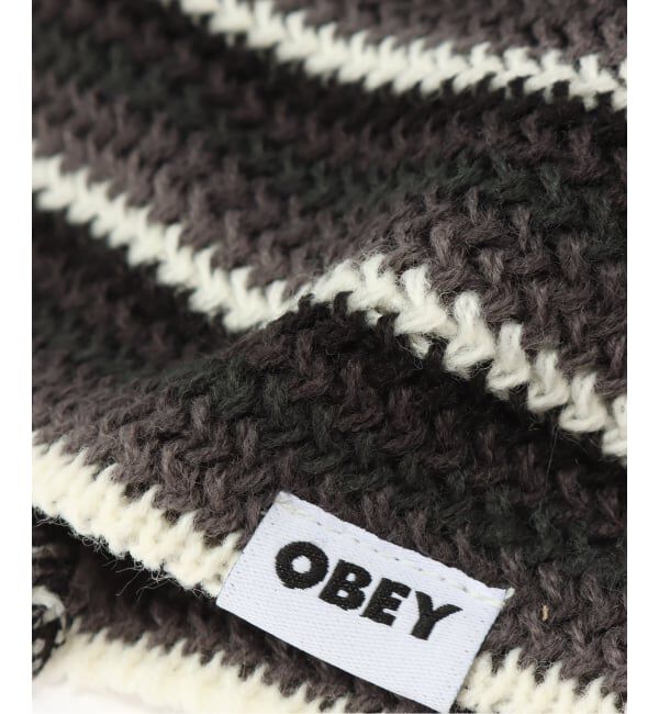 JOINT WORKS「OBEY / オベイ BROADCAST BEANIE」|ニット帽|