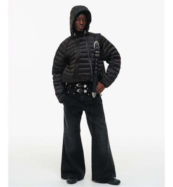JOINT WORKS「GOAT ESSENCE / ゴートエッセンス DOUBLE-ZIP HOODED DOWN JACKET」|ダウン|