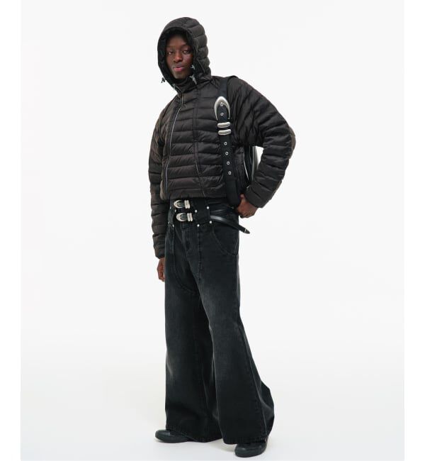 JOINT WORKS「GOAT ESSENCE / ゴートエッセンス DOUBLE-ZIP HOODED DOWN JACKET」|ダウン|