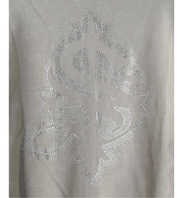 JOINT WORKS「SUPPLIER / サプライヤー SprayCross Rhinestone ZipHoodie」|パーカー|