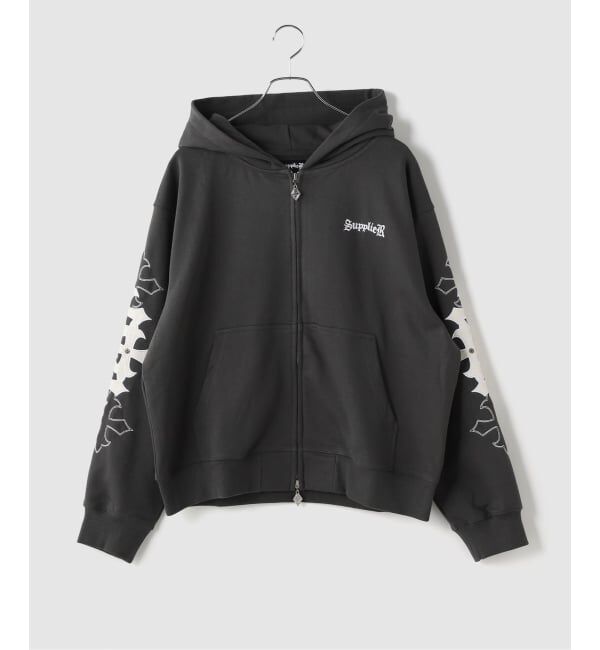 JOINT WORKS「SUPPLIER / サプライヤー Multiple Cross Patch Zip Hoodie」|パーカー|