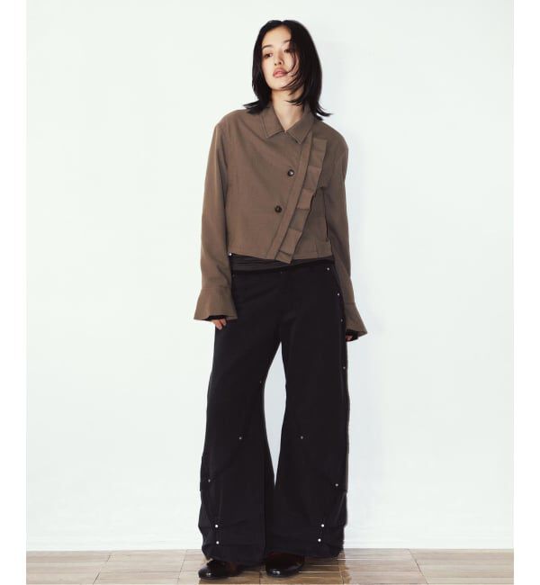 JOINT WORKS「Knuth Marf / クヌースマーフ 2way cropped frill jacket」|その他|