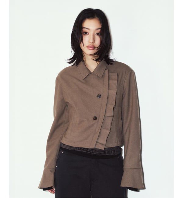 JOINT WORKS「Knuth Marf / クヌースマーフ 2way cropped frill jacket」|その他|