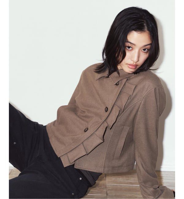 JOINT WORKS「Knuth Marf / クヌースマーフ 2way cropped frill jacket」|その他|
