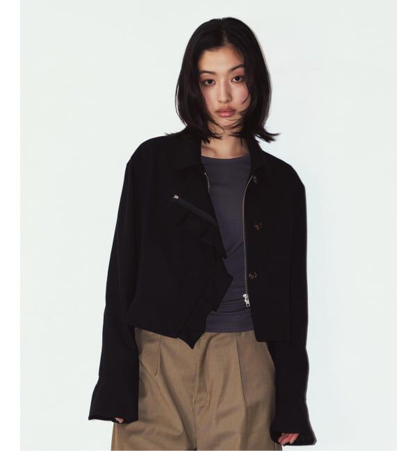 JOINT WORKS「Knuth Marf / クヌースマーフ 2way cropped frill jacket」|その他|