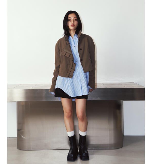 JOINT WORKS「Knuth Marf / クヌースマーフ 2way cropped frill jacket」|その他|