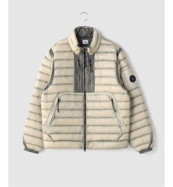 JOINT WORKS「C.P.Company / シーピーカンパニー D.D. SHELL LENS DOWN JACKET」|ダウン|シルバー