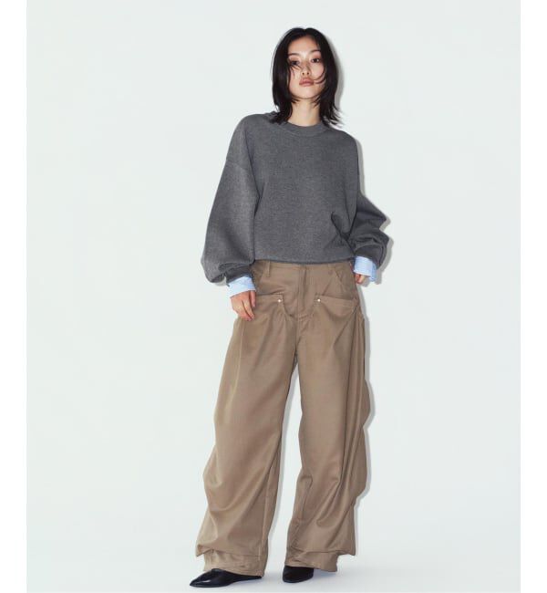 JOINT WORKS「Knuth Marf / クヌースマーフ 2way cuffs normcore knit」|ニット・セーター|