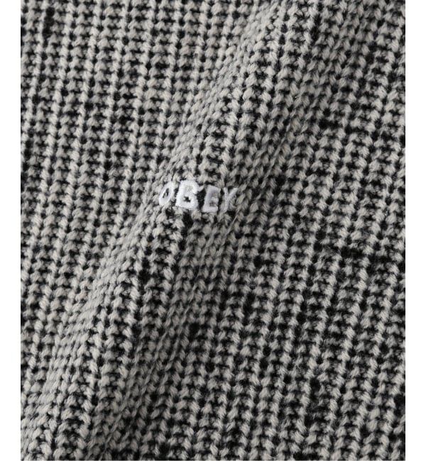 JOINT WORKS「OBEY / オベイ SPRAY EFFECT SWEATER」|ニット・セーター|