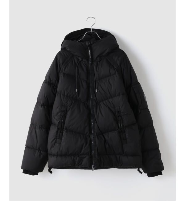 JOINT WORKS「C.P.Company / シーピーカンパニー OW MEDIUM JACKET IN DOWN SHIELD」|ダウン|ブラック