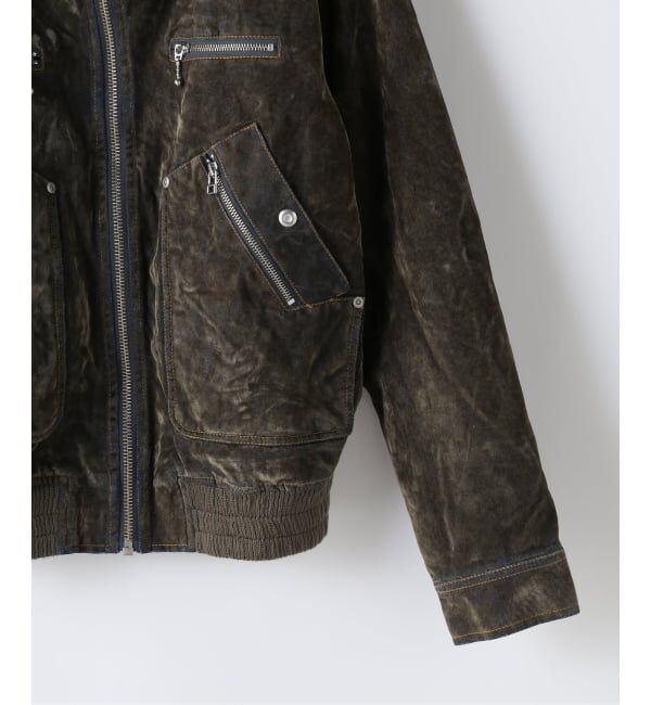 JOINT WORKS「PLATEAU STUDIO / プラトースタジオ Flocked denim jkt」|デニムジャケット|