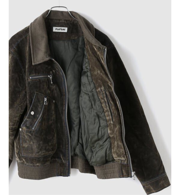 JOINT WORKS「PLATEAU STUDIO / プラトースタジオ Flocked denim jkt」|デニムジャケット|
