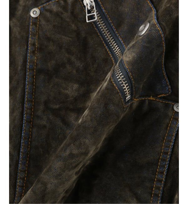 JOINT WORKS「PLATEAU STUDIO / プラトースタジオ Flocked denim jkt」|デニムジャケット|